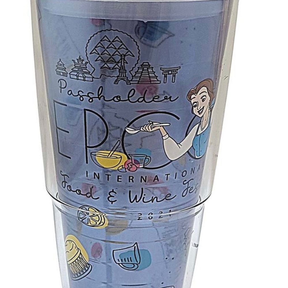 2021 EPCOT passholder food&wine festival tumbler *nwt